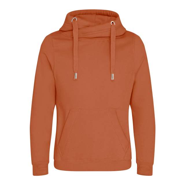 Just Hoods Cross Neck Hoodie