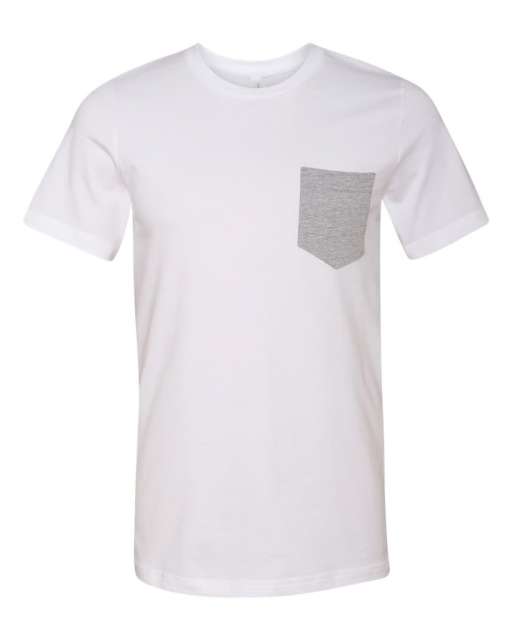 Bella Men's Jersey Short Sleeve Pocket Tee