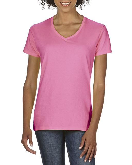 Gildan Premium Cotton® Ladies' V-Neck T-Shirt
