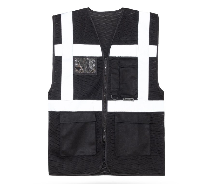 Korntex Mesh Executive Vest "larisa" bedrucken