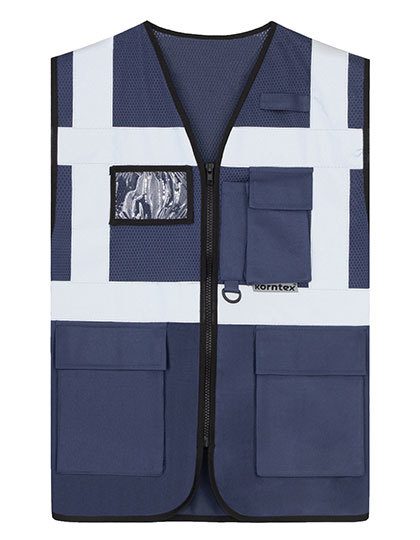 Korntex Mesh Multifunctional Vest "athens" bedrucken