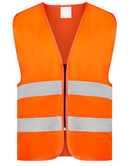 Korntex Safety Vest With Zipper "cologne"