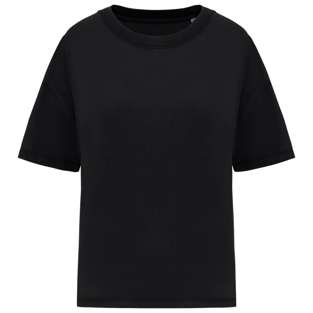 Native Spirit Ladies’ Washed Effect Oversized T-Shirt