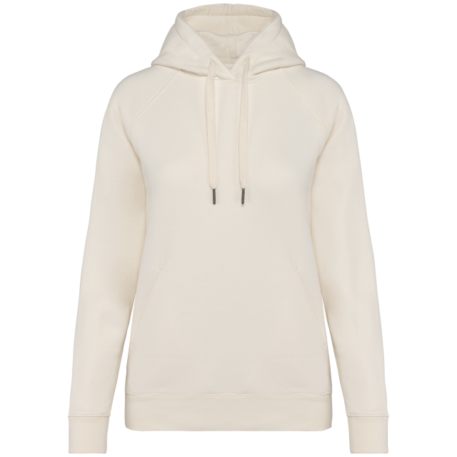 Native Spirit Ladies' Raglan Hooded Sweatshirt bedrucken