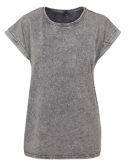 Build your Brand Damen T-Shirt "Acid Wash" BY 053