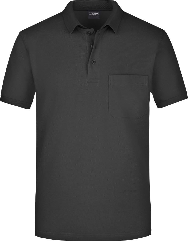 Daiber Piqué Polo mit Brusttasche JN 922 bedrucken