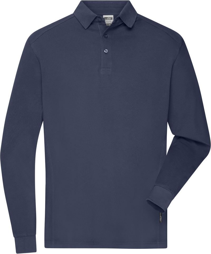 Daiber Herren Piqué Workwear Polo langarm JN 1842 bedrucken