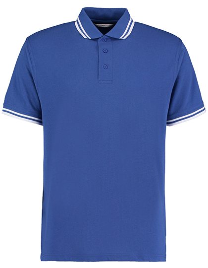 Kustom Kit Herren Kontrast Piqué Polo KK 409