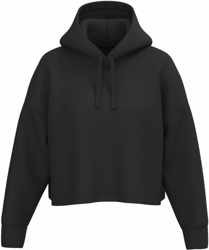 Kariban ProAct Damen Cropped Kapuzen Sweater PA 396 bedrucken