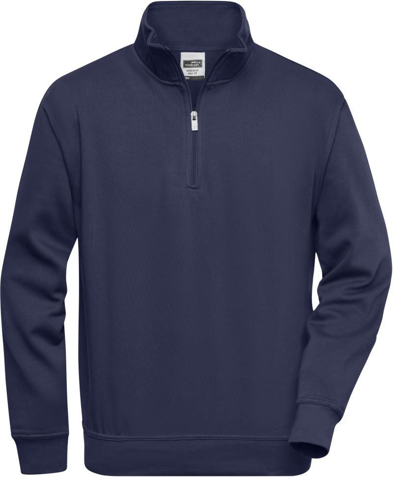 Daiber Workwear Sweater mit 1/4 Zip JN 831 bedrucken