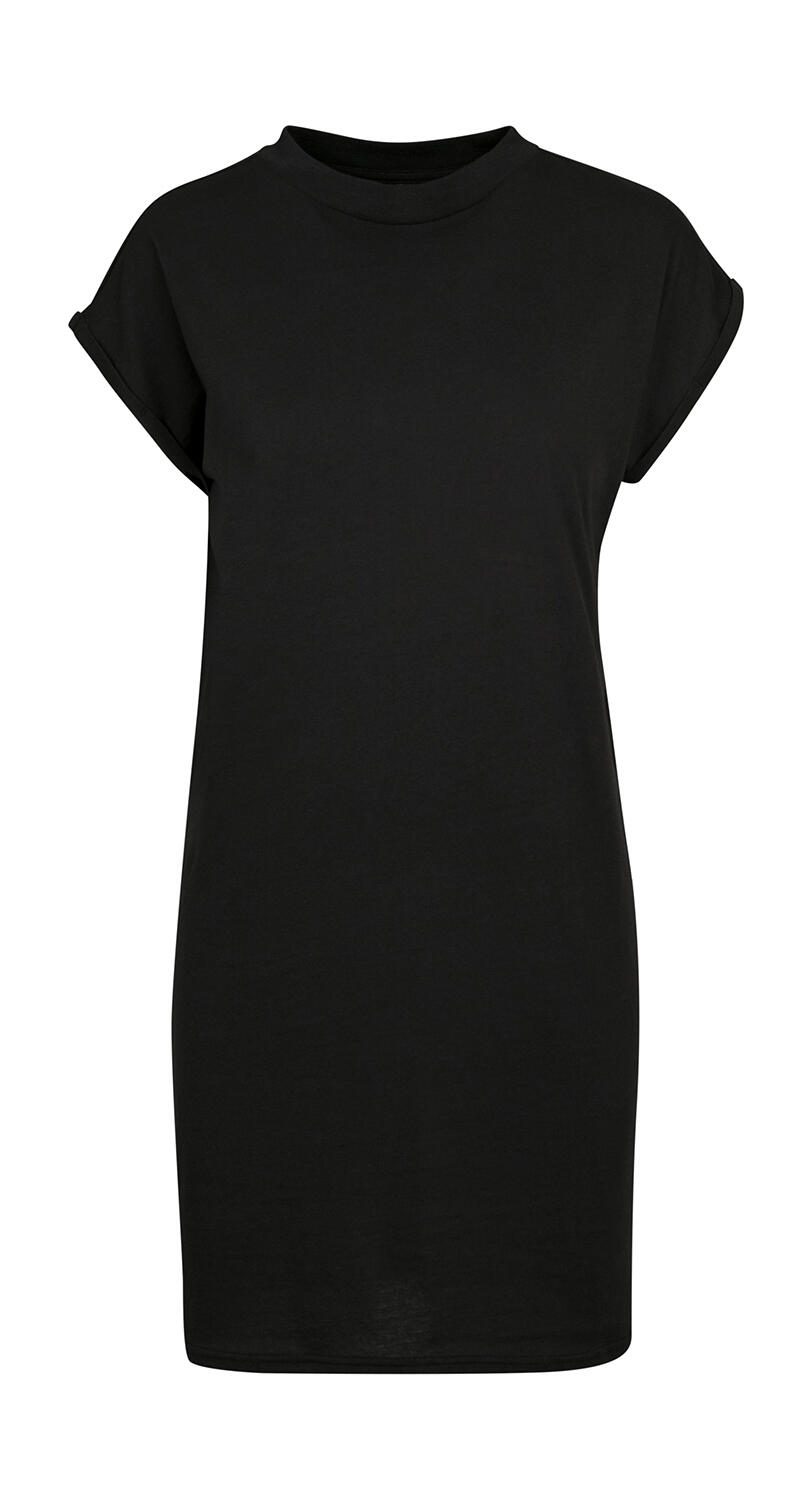 Build your Brand T-Shirt Kleid mit Stehkragen BY 101 bedrucken