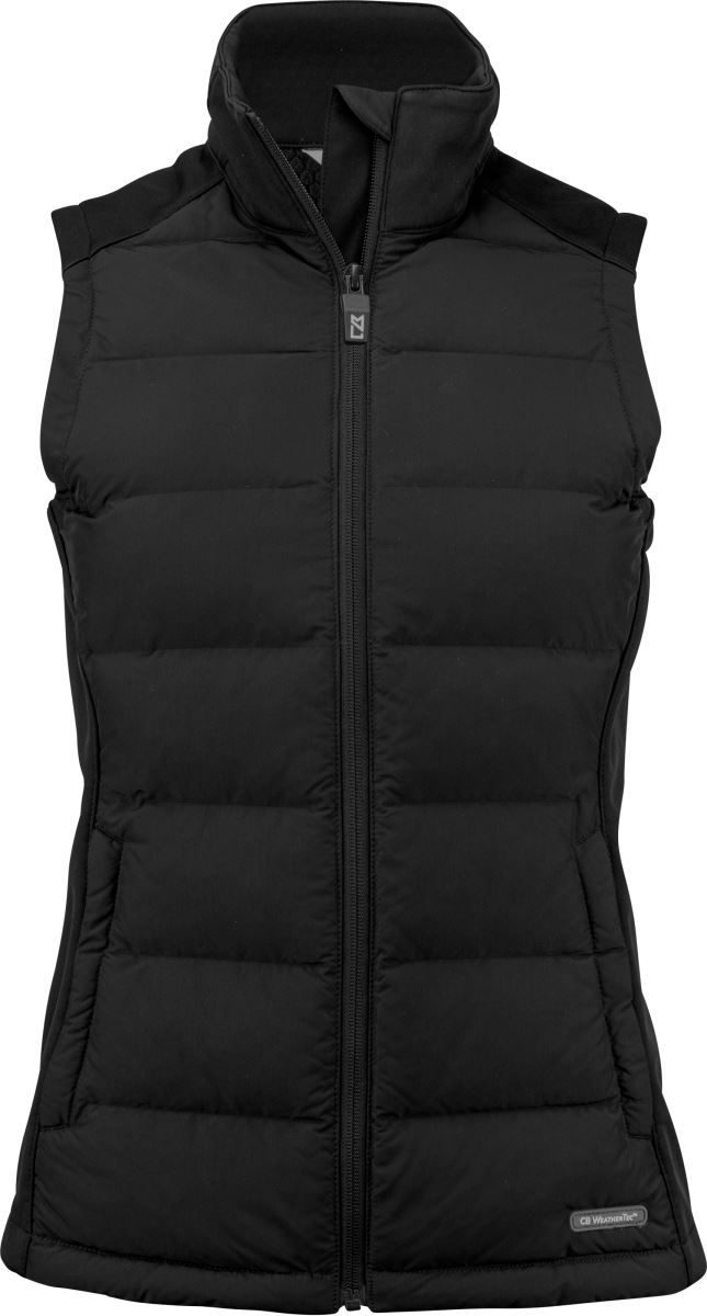 Cutter & Buck Damen Hybrid Bodywarmer Oak Harbor Vest Women bedrucken