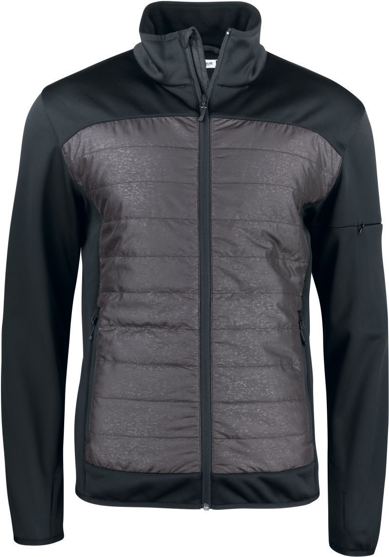 Clique Reflektierende Herren Hybrid Jacke Custer Jacket Men bedrucken
