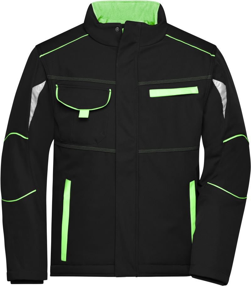 Daiber Workwear Winter Softshell Jacke - Color JN 853 bedrucken