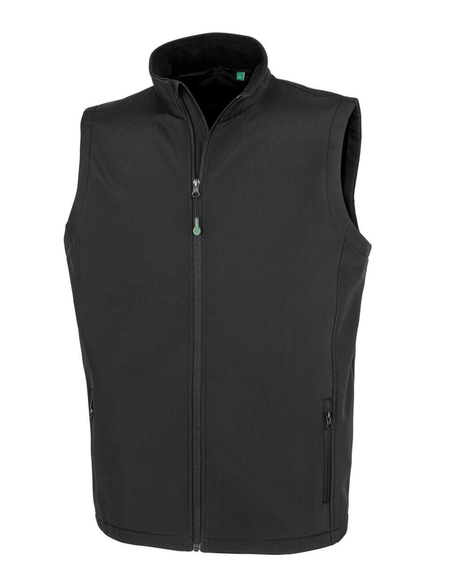 Result Herren 2-Lagen Softshell Gilet "Printable" R 902M bedrucken