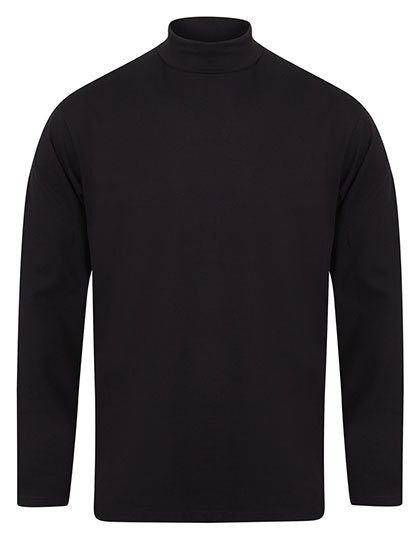 Henbury Roll-Neck Long-Sleeve Top H020