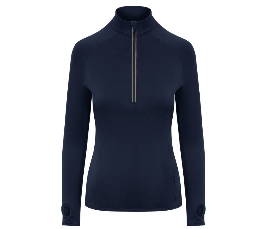 Just Cool Women´s Cool-Flex 1/2 Zip Top JC035 bedrucken