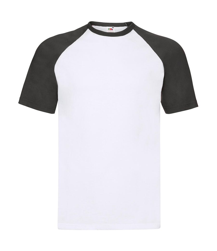 Fruit of the Loom Short Sleeve Baseball T 61-026-0 bedrucken