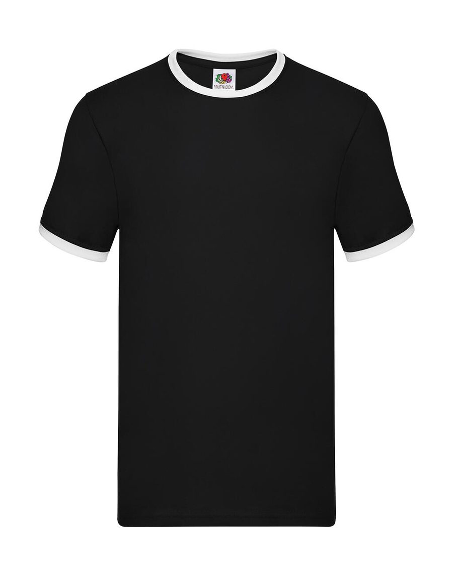 Fruit of the Loom Valueweight Ringer Tee 61-168-0 bedrucken