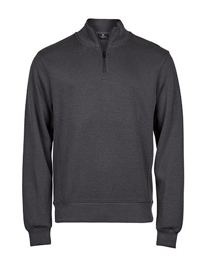 Tee Jays Ribbed Interlock Half Zip 5506