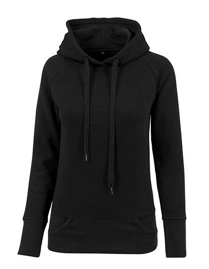 Build Your Brand Ladies` Cuff Pockets Hoody BY043
