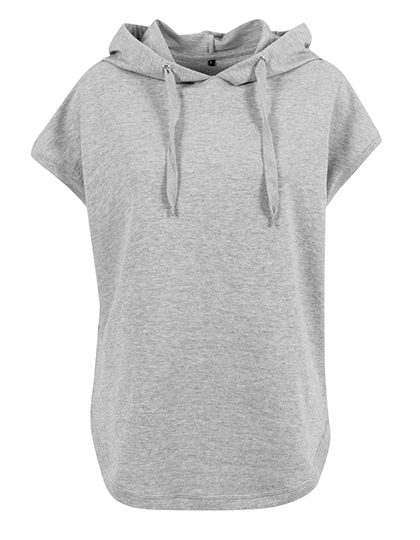 Build Your Brand Ladies` Sleeveless Hoody BY034