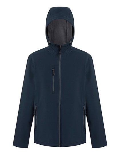Regatta Professional Navigate 2-Layer Hooded Softshell Jacket TRA705 bedrucken