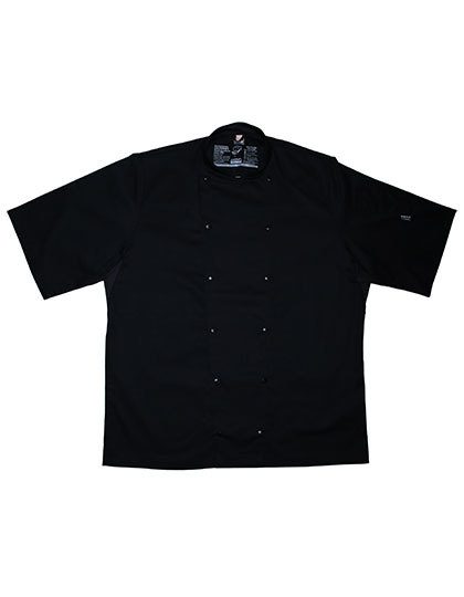 Le Chef Executive Jacket Short Sleeve DE92S bedrucken