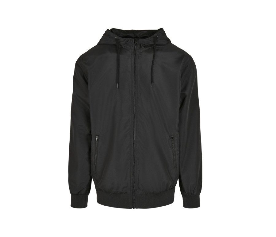 Build Your Brand Recycled Windrunner BY151 bedrucken