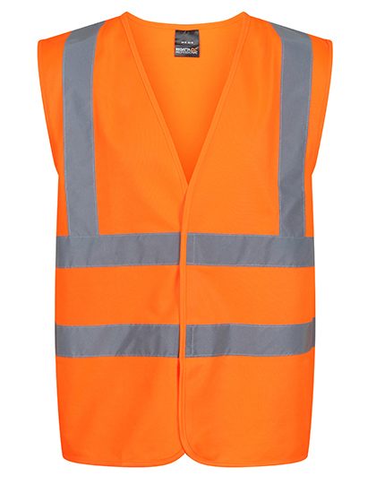 Regatta High Visibility Pro Hi-Vis Vest TRS195 bedrucken