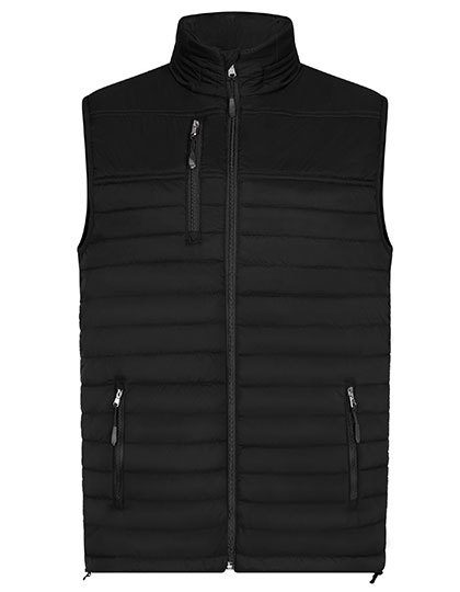HRM Men´s Hooded Performance Body Warmer 1301 bedrucken