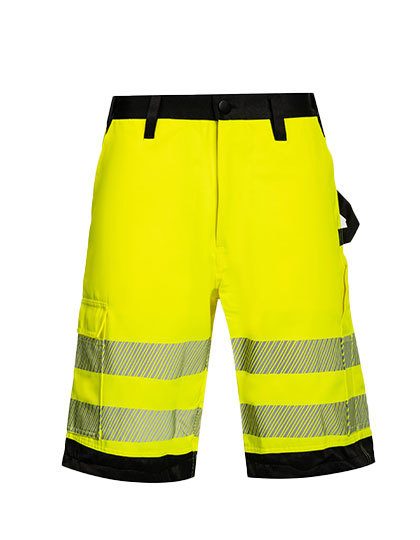 Korntex EOS Hi-Vis Workwear Shorts With Printing Areas EOSST bedrucken