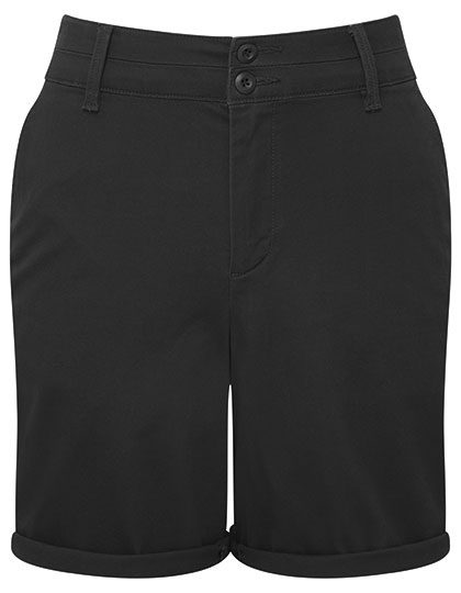 Asquith & Fox Women´s Ultimate Chino Shorts AQ068 bedrucken