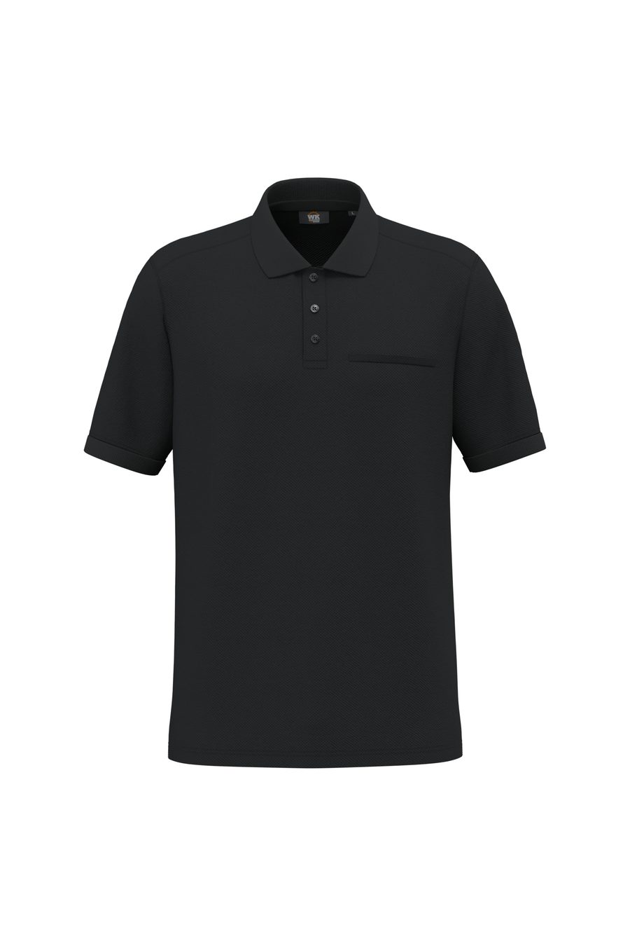 WK Bio-Baumwolle Unisex-Poloshirt mit Brusttasche WK206 bedrucken