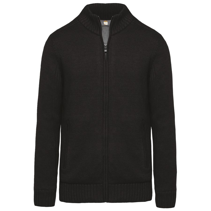 WK Strickjacke mit Fleecefutter, Herren WK959 bedrucken