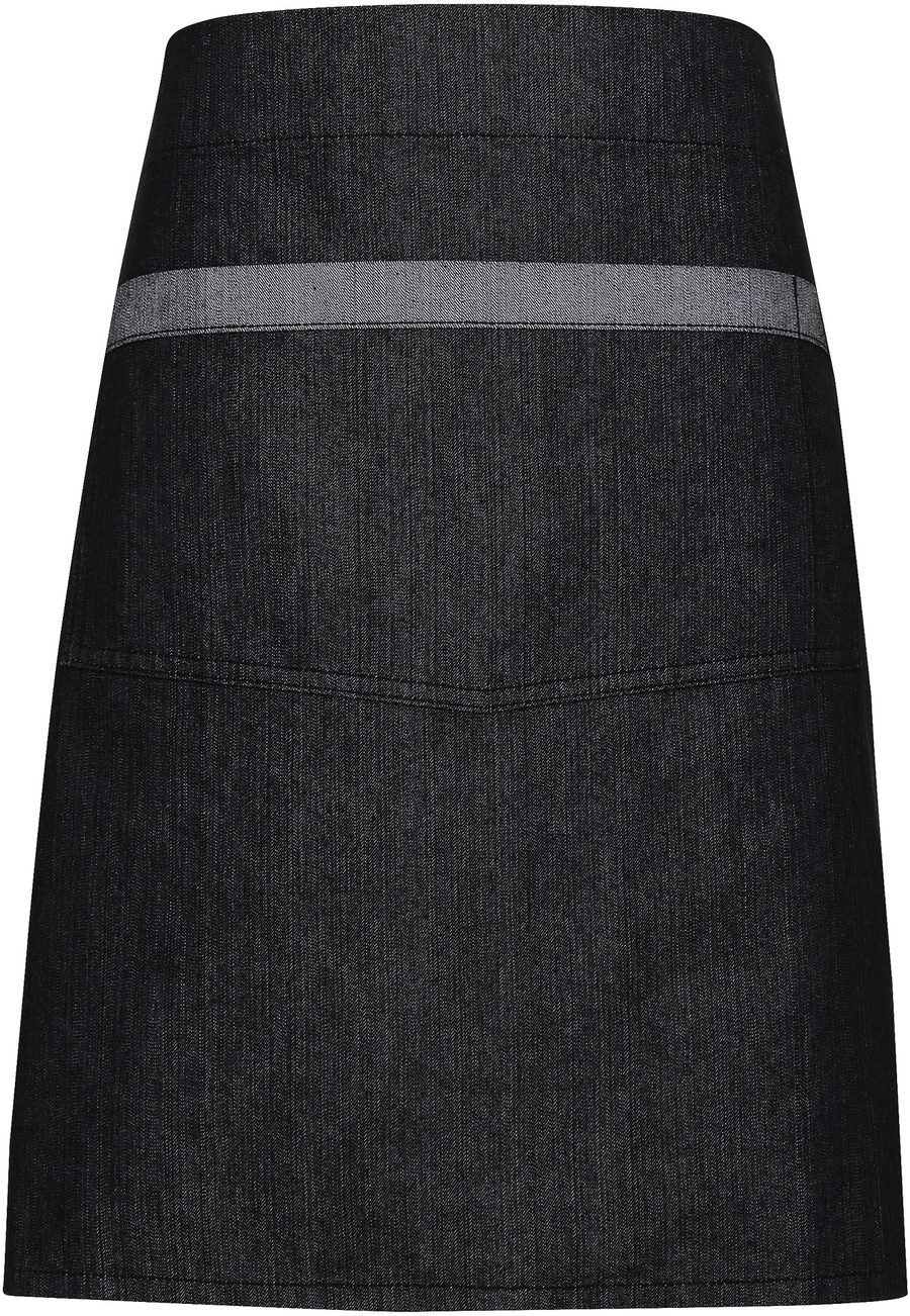 Premier Domain - Contrast denim waist apron PR128 bedrucken